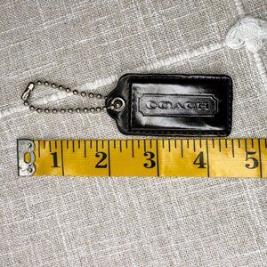 Coach Medium Replacement Purse Hang Tag - Chocolate Brown Patent Leather